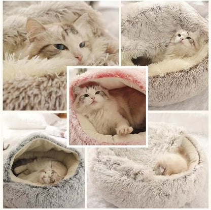 Soft Plush Pet Bed for Cat Dog