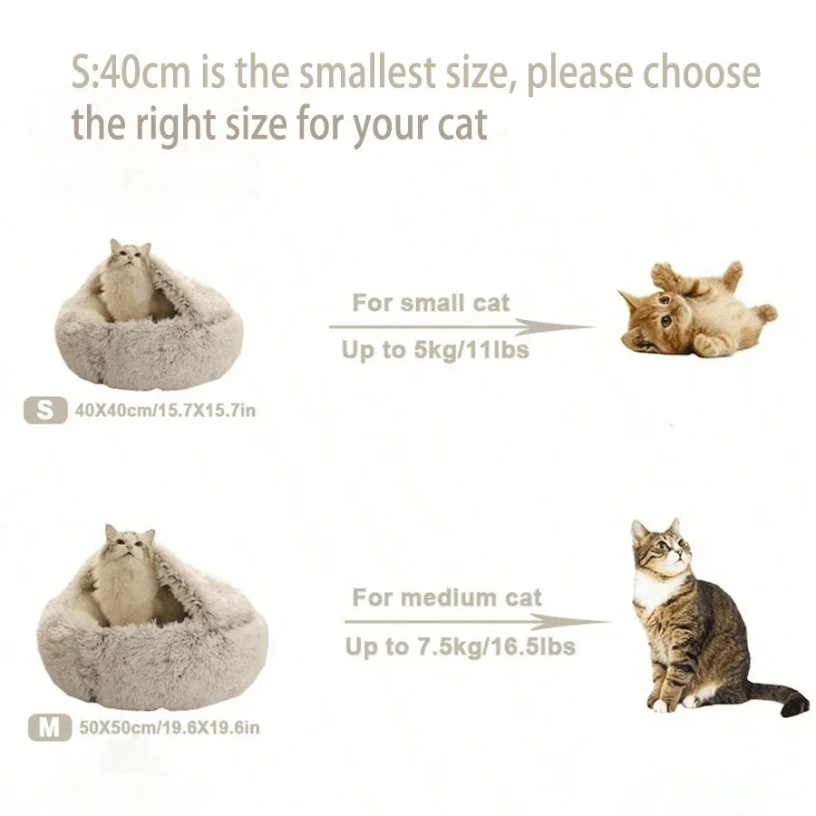 Soft Plush Pet Bed for Cat Dog