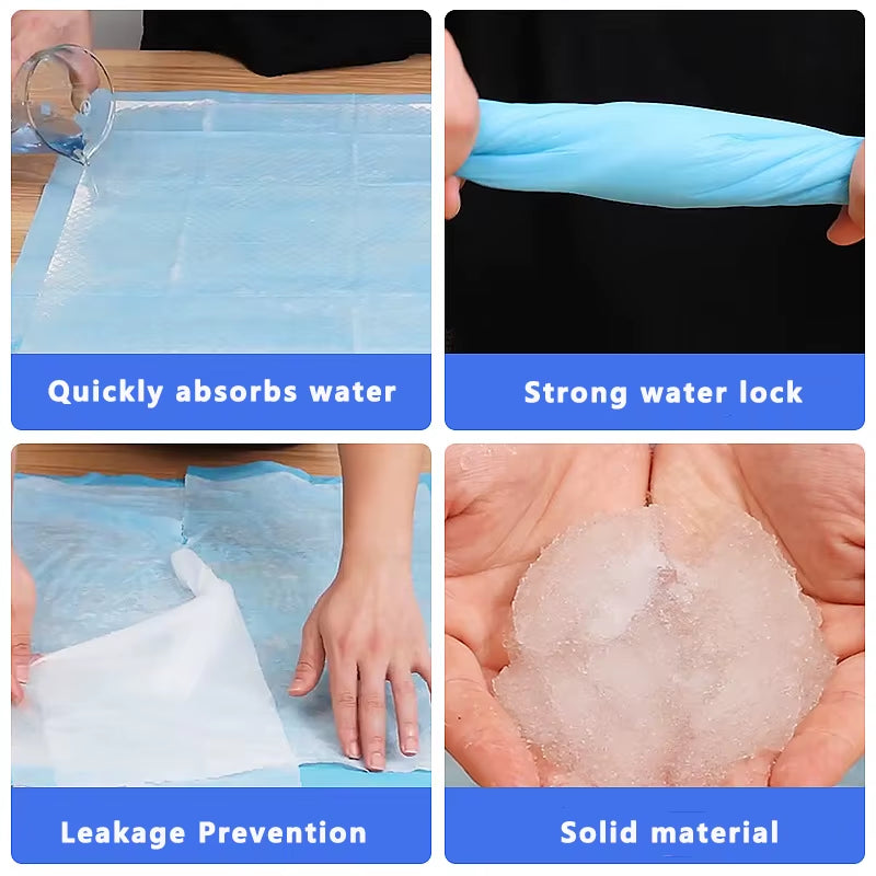 Leakproof Pee Pads for Dogs Quick Absorb 7Layer Leakproof Design Dog Pee Pads Potty Training Absorbent Waterproof Puppy Pee Pad