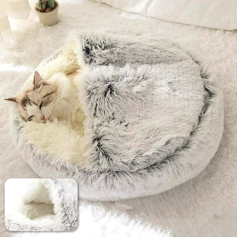 Soft Plush Pet Bed for Cat Dog